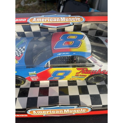1995 Ertl Jeff Burton #8 Raybestos Ford Thunderbird 1/18 Diecast Car - Picture 7 of 8