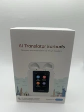 ANFIER A8 AI Translator Earbuds 144 Languages and Accents (Open Box)