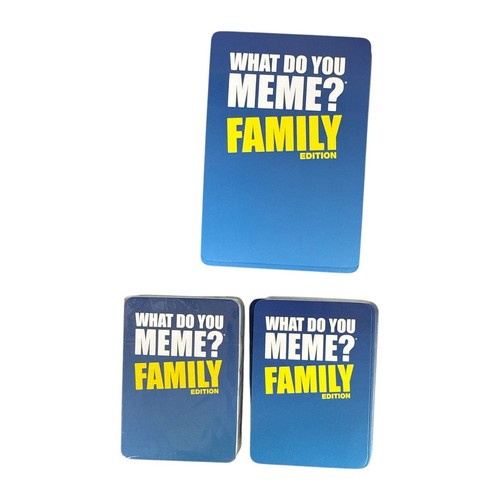 What Do You Meme? Family Edition On The Go Card Game – Used (Missing 6 Cards) - Picture 4 of 4