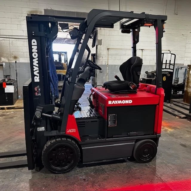 2021 Raymond 4750C50 5000lb Used Forklift Triple Mast Sideshift 6443 Hours - Image 2 of 4