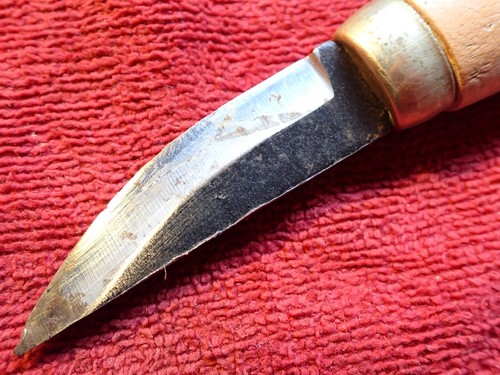 VINTAGE CARVING KNIFE PUUKKO IVARIN PUUKKOTEHDAS FINLAND FINNISH - Picture 5 of 6