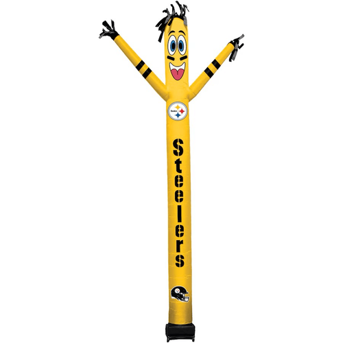 Pittsburg Steelers Football verrückt winkende aufblasbare Röhre Kerl Mann LED Lichter 8' N - Bild 2 von 3