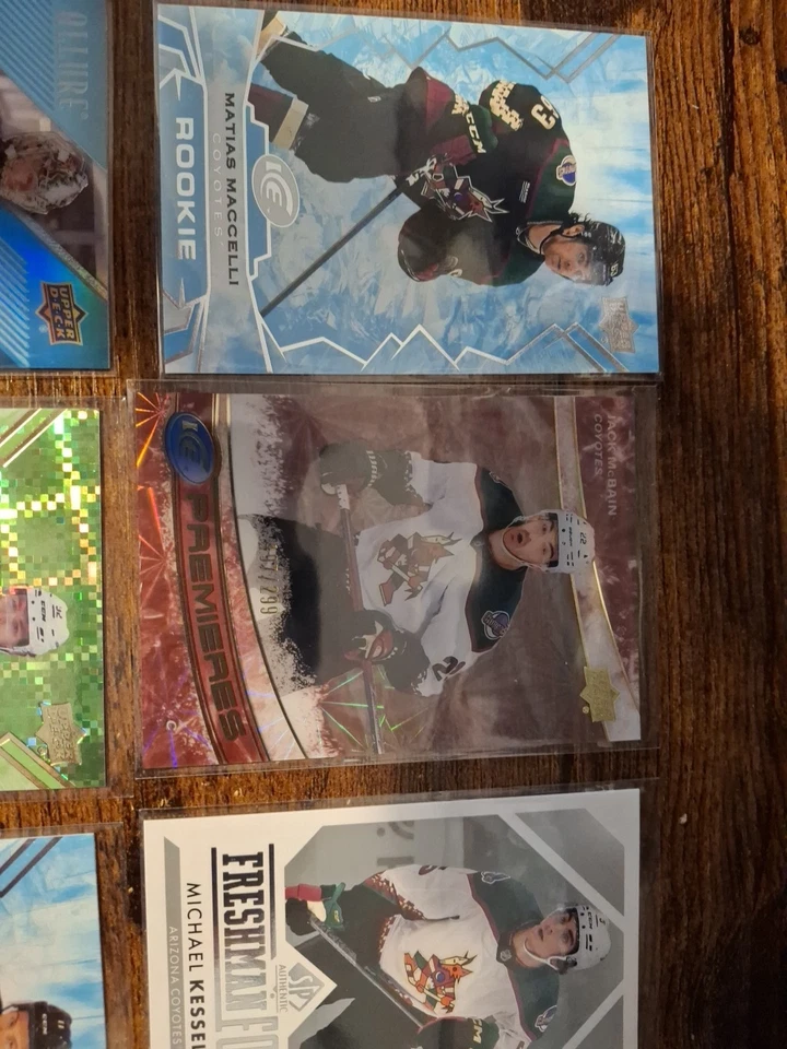 Utah Hockey Club/ Coyotes Lot Of 8 Rookie Cards As Pictured **Combine Ship ** - Image 4 of 4