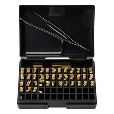 Word Grain Coding Machine Electric Ribbon Coding Machine Letter 120 Pcs/set