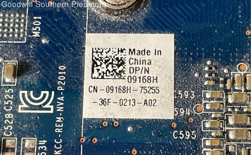 DELL 09168H NVidia GTX645DE Video Card 1Gb DVI HDMI DP - Tested - Picture 3 of 8