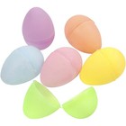 Eier, H: 4,5 cm, D: 3 cm, pastellfarben, matt, 24sort.