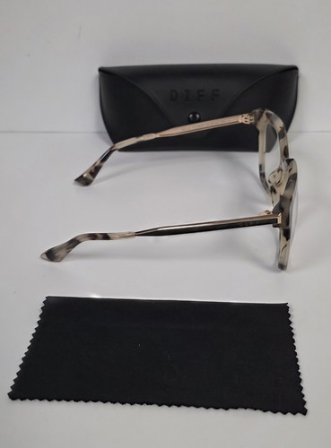 DIFF EYEWEAR BELLA CT-BB10 Creme Schildpatt Blaulicht Brille 54-19-142 mm - Bild 4 von 12