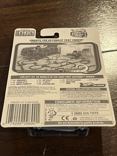 Hot Wheels Lotus Elise 340R Coupe Silver Diecast Sealed USED NM Condition - Picture 7 of 7