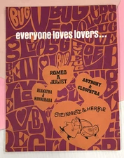 HERBIE THE LOVE BUG (1968) Promotional 4 Page flyer with Spinning Wheel L@@K #32