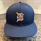 Detroit Tigers Baseball New Era 59Fifty On-Field Cap Hat 7 3/8 Blue