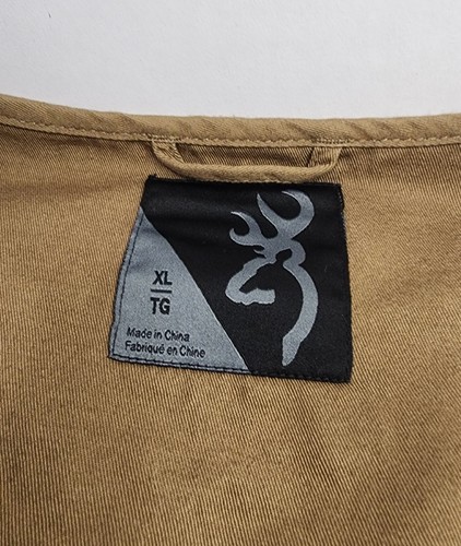 BROWNING Trapper Creek Mesh Breathable Shooting Vest Clay/Black Size XL - NWOT - Picture 4 of 9