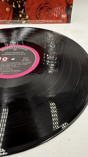 GREAT SONGS OF BACHARACH & DAVID QL6734 Quadraphonic LP Vinyl IN SHRINK - Picture 10 of 18