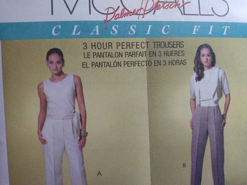 McCalls M4459 Sewing Pattern Misses Pants in 2 Lengths Size 20-24 NOS Uncut - Picture 3 of 11