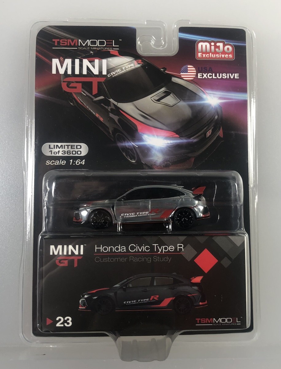 Mini GT Honda Civic Type R Customer Racing Study Chase | eBay