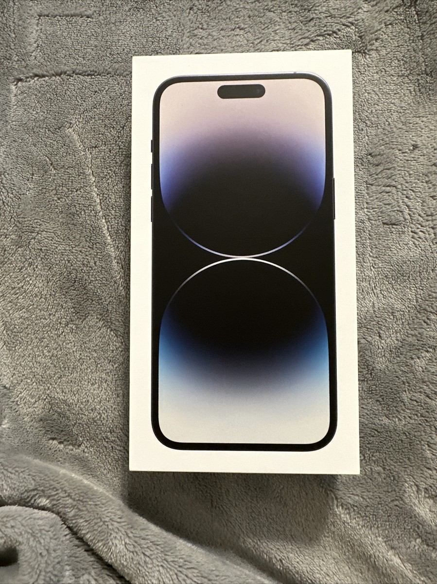 Apple iPhone 14 Pro Max Black 256GB Empty BOX ONLY with