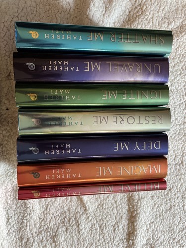Shatter Me Fairyloot Exclusive Editions, Entire Series, Signed Last Four Books - Picture 6 of 21