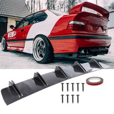 Auto Heck Diffusor Lippe Stoßstange hinten 5 Finnen Heckspoiler für 3er E36 M3
