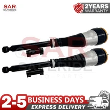 Pair Rear L+R Air Suspension Shocks Fit Mercedes S-Class W222 S450 S63 AMG 2013-