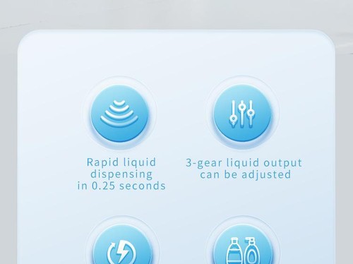 Küche Seifenmaschine Automatischer Sensor Aus der Hand Desinfektionsmittel Smart Elektrisch Körper - Bild 10 von 24