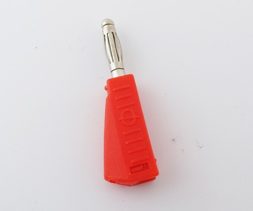 Optional 5 Color Nickel Plated 4mm Stackable Banana Male Test Plug Connector Lot - Picture 6 of 22