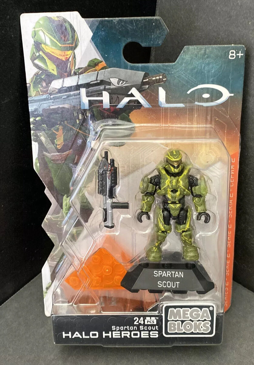 Mega Bloks Halo Heroes Series 2 Spartan Scout Mini Figure - ToyWiz