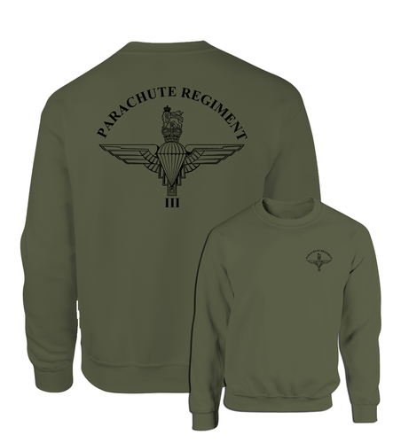 Doppeldruck Fallschirm Regiment T-SHIRT SWEAT KAPUZENPULLOVER SFSG AIRBORNE WINGS PARA - Bild 37 von 48