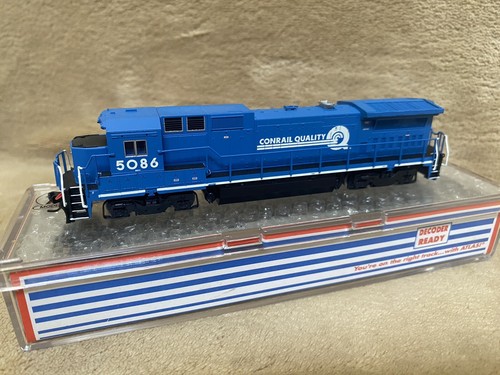 ATLAS N Scale 48734 CONRAIL QUALITY GE Dash 8-40B Rd#5086 DCC Ready Chassis NIB
