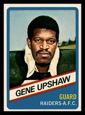 1976 Wonder Bread Gene Upshaw HOF #9 Oakland Raiders NM-MINT