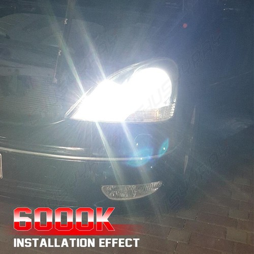 For FORD FIESTA 2011 - 2013 H11B LED Headlight Low Beam Bulbs Kit set of 2 White - Foto 11 di 12