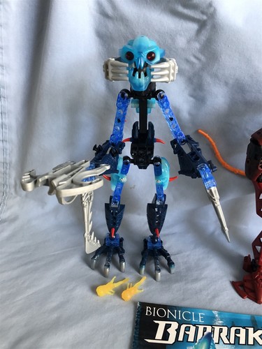 Lego Set Barraki BIONICLE Completo 6 Juegos 8916 8917 8918 8919 8920 8921 + Calamares - Imagen 3 de 12