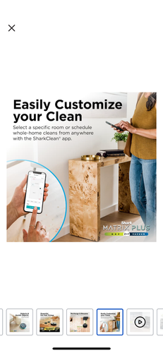 Shark - Matrix Plus 2-in-1 Robot Vacuum & Mop with Sonic Mopping - Picture 18 of 18