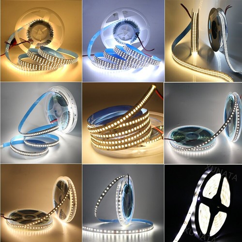 2835 LED Strip DC 12V 24V 5M 60/120/240/480 LEDs/M Light Led Ribbon Rope lights - Picture 6 of 22