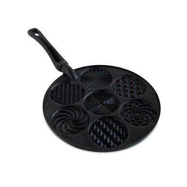 Nordic Ware Patterns Pancake Pan - Picture 1 of 5