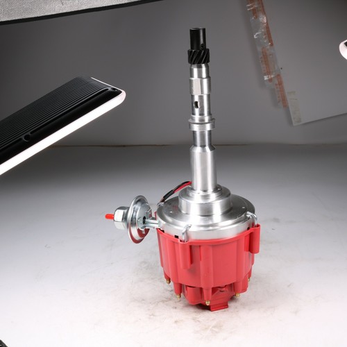 RED CAP HEI DISTRIBUTOR 65K VOLT COIL FOR AMC JEEP CJ5 CJ7 290 304 360 401 V-8 - Picture 7 of 12