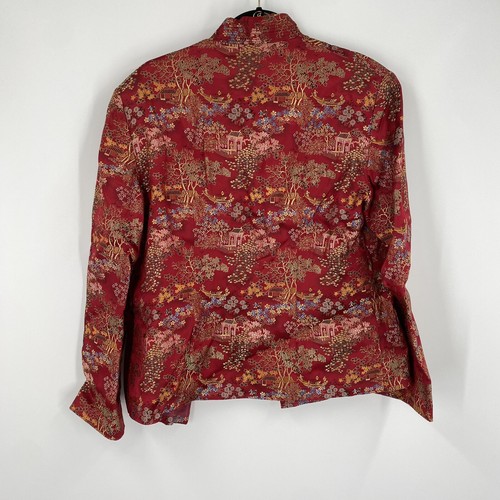 Chaqueta roja china para mujer talla 40 - Imagen 3 de 3