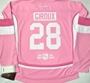 pink hockey jersey youth