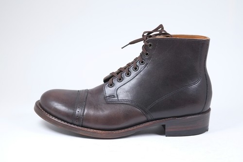 Julian Boots, Cornish Miner, Horween Chrome Excel Vintage Brown, Size 6.5 only - Picture 7 of 9