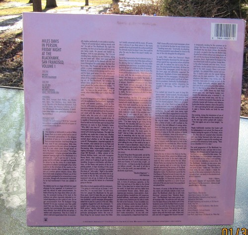 1988 Columbia Jazz Masterpieces MILES DAVIS Jazz Album #CJ 44257 SEALED 1961 wow - Picture 2 of 2