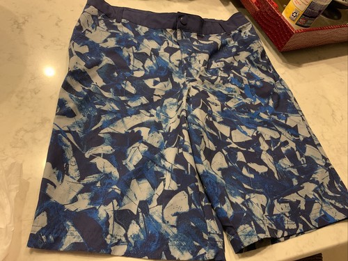 Art Class Swim Board Shorts Boys Size 18 Blue Adjustable Waist - Picture 2 of 7