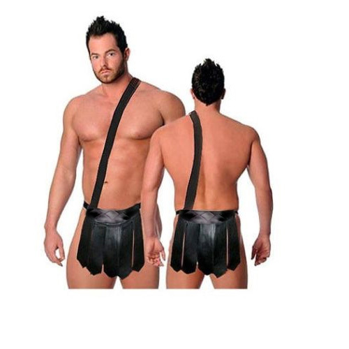 Gladiatorenkostüm Krieger griechisch römisch spartanischer Soldat zu Ihrer Jeansgröße - Bild 1 von 4