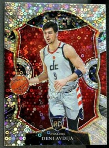 2020-21 Select Deni Avdija Silver Disco Concourse Level RC Wizards Rookie 💎🔥💎
