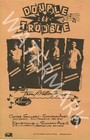 Double Trouble - For the Coffee - 1984 Vintage Music Poster