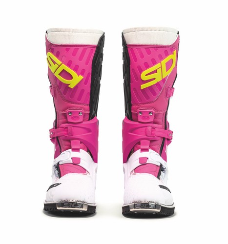 Sidi Crossair Billy Bolt Limited Edition Pink White Motocross HD Enduro MX Boots - Picture 3 of 24