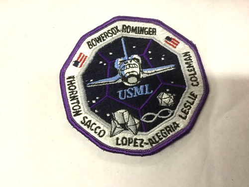 Parche bordado de la serie Action Collectors de la NASA USML - Imagen 3 de 3