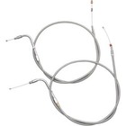 +12in. Barnett Stainless Clear-Coated Throttle Cable 102-30-30018-12*