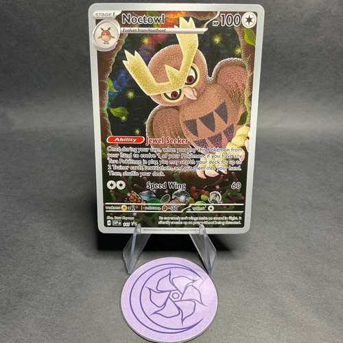 Noctowl 141 - Sv: Scarlet & Violet Black Star Promo Karten - Holo NM