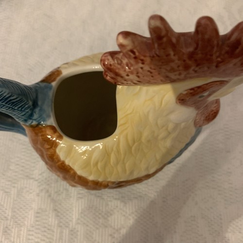Ceramic Rooster Pitcher Milk Cream  - Bild 3 von 3
