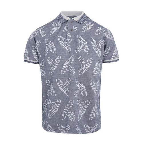 Vivienne Westwood Side Striped Polo 3H010002-J0037 RRP £220 - Picture 3 of 5
