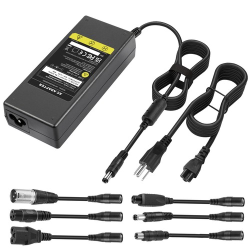 42V 2A Power Charger Adapter For Electric Bike E-bike Scooter 36V Li-ion Battery - Picture 2 of 12