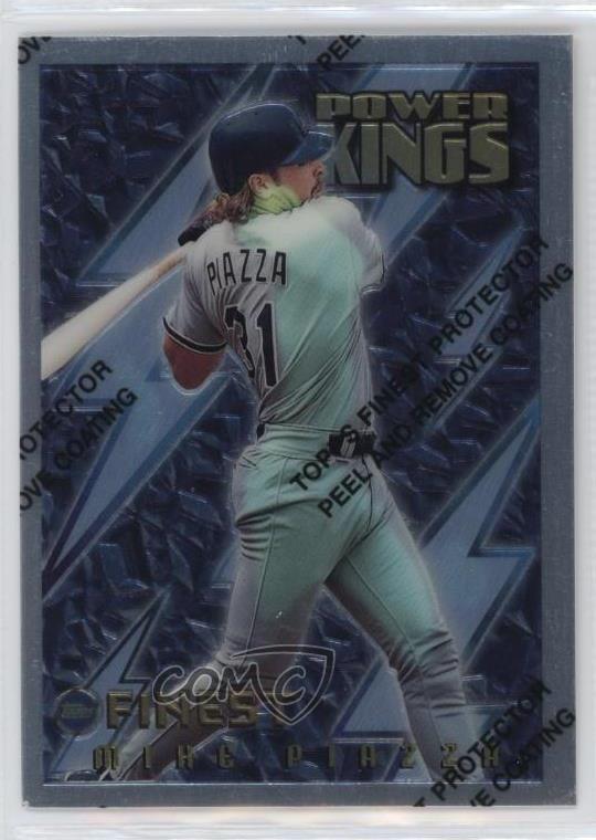 1995 Topps Finest Power Kings Mike Piazza #PK6 HOF